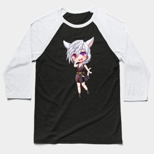 Astra Calytrix from FFXIV Chibi design Baseball T-Shirt